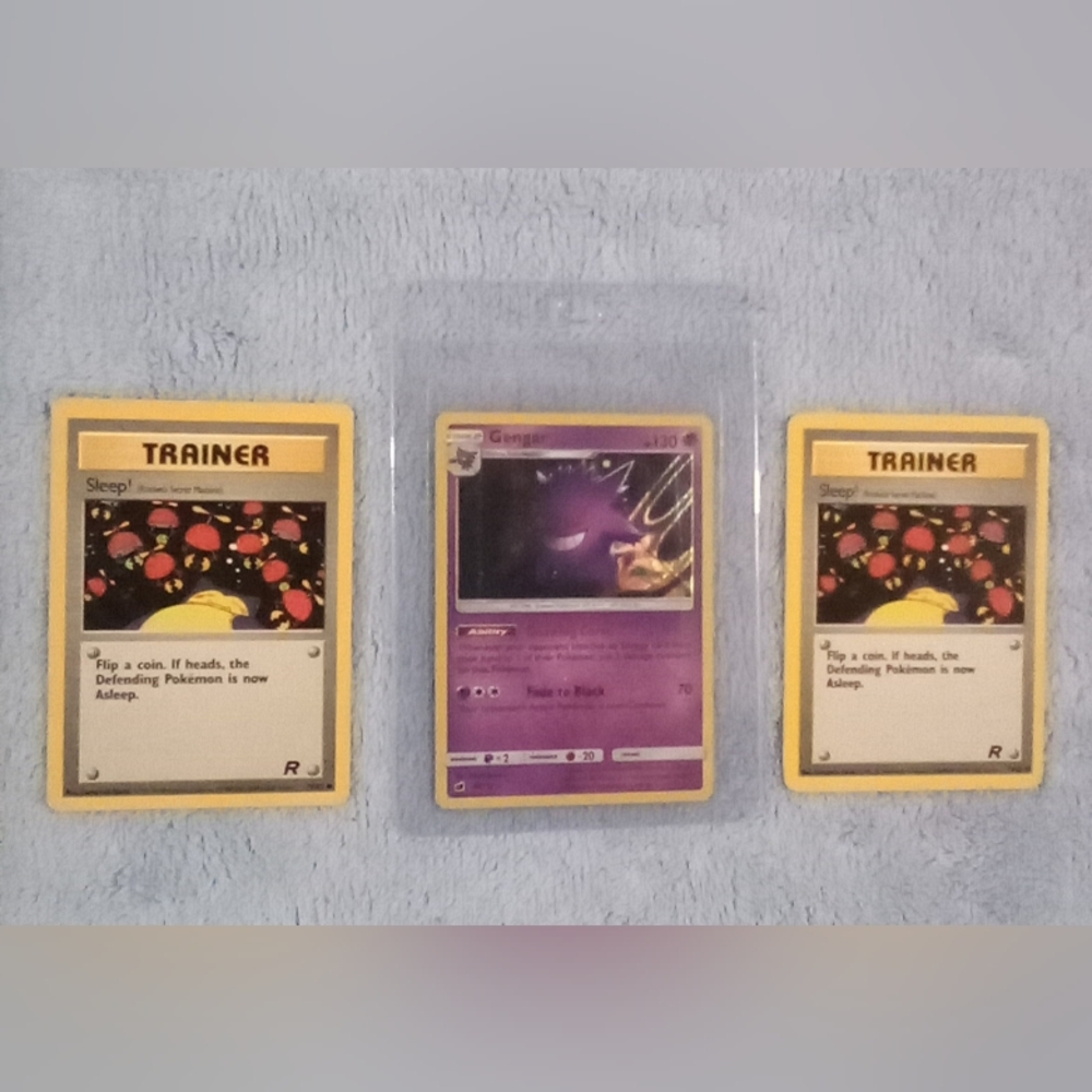 ✨Gengar Crimson Invasion Holo Pokemon Card Bundle✨